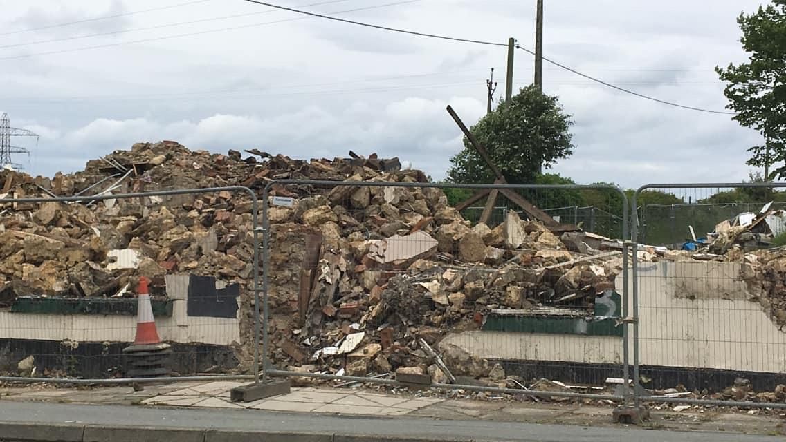 Demolition day. (External). Published on 08-06-2019