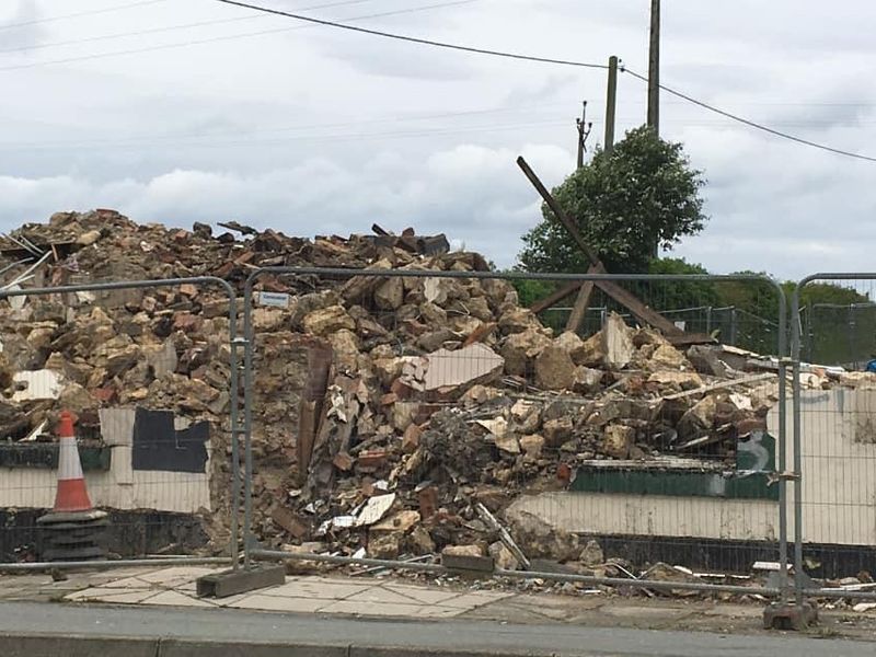 Demolition day. (External). Published on 08-06-2019