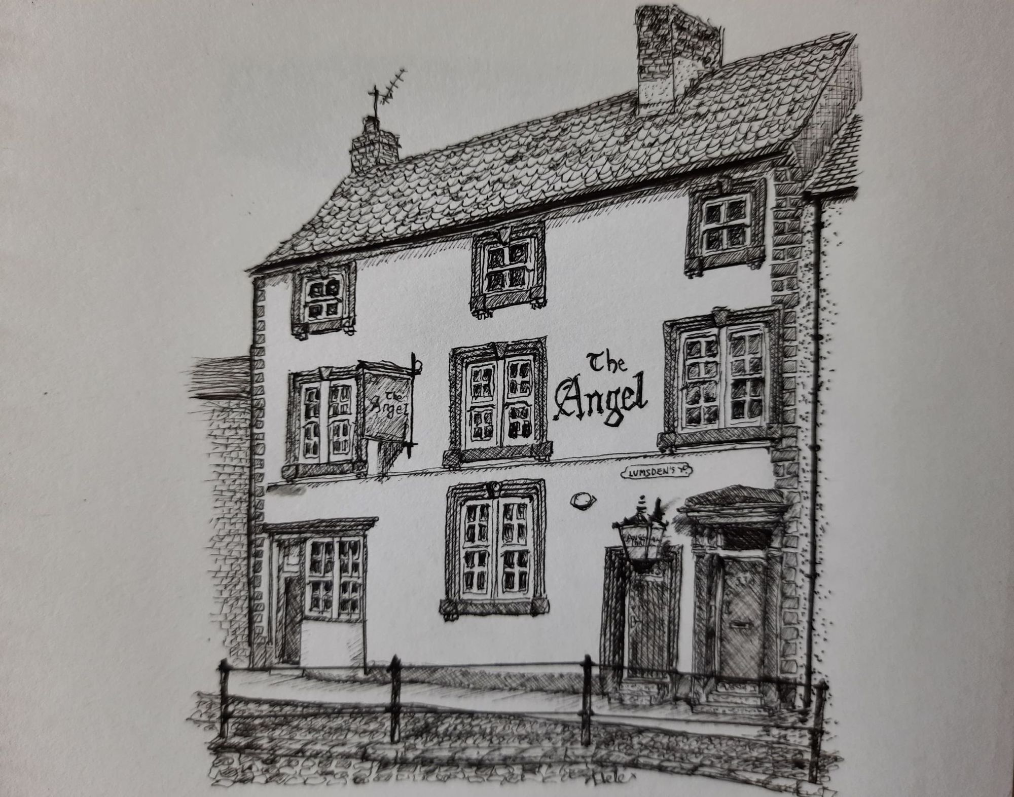 Drawing by Adele Shallow. (Pub, External). Published on 12-05-2021