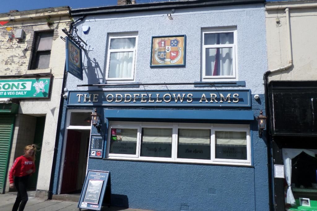 Refurbished Oddfellows. (Pub, External, Key). Published on 04-05-2019