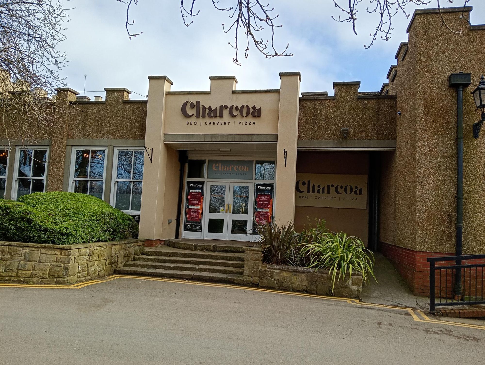 Charcoa entrance. (Pub, External, Key). Published on 02-03-2026
