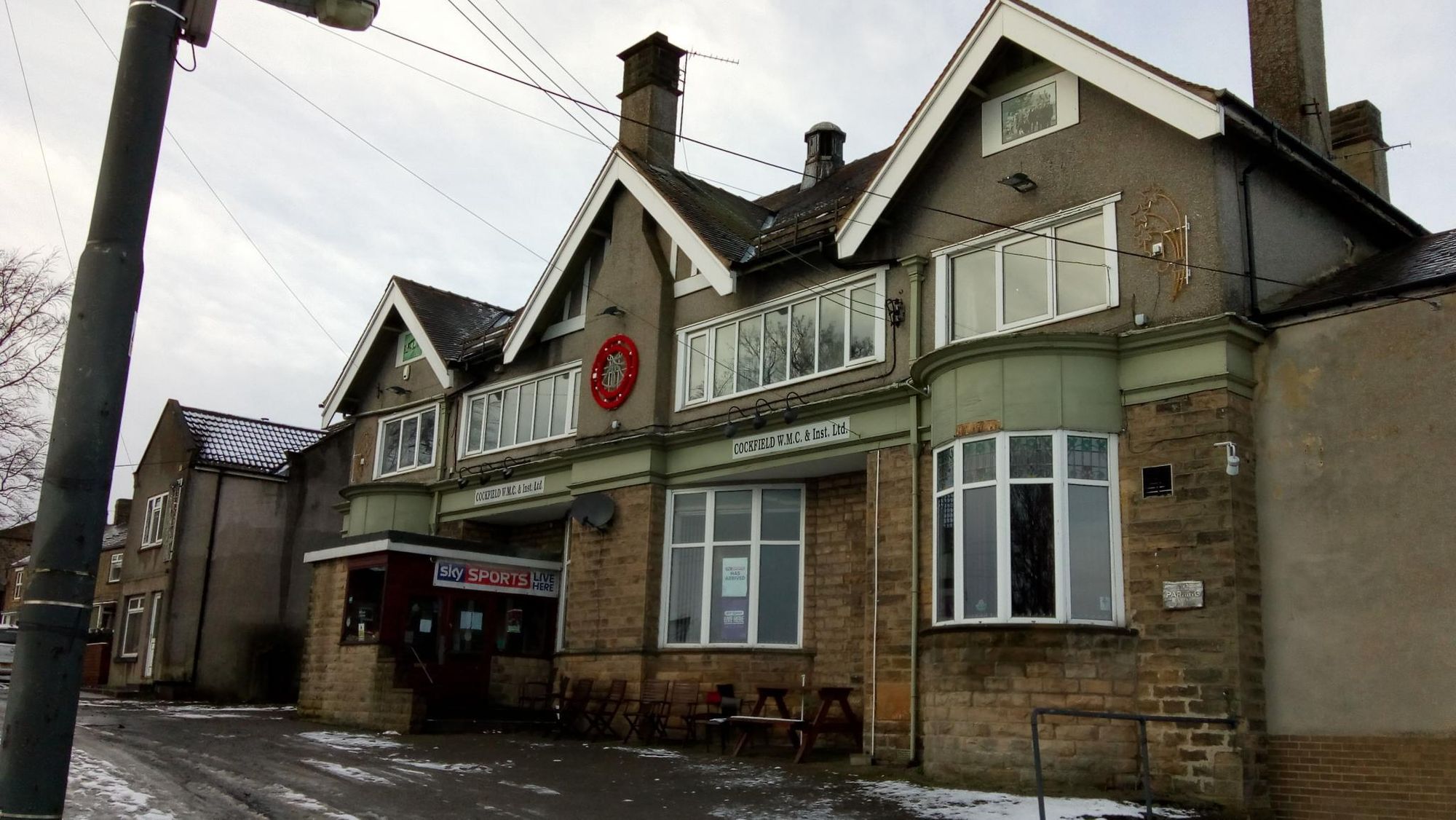 Cockfield club. (Pub, External, Key). Published on 16-12-2017