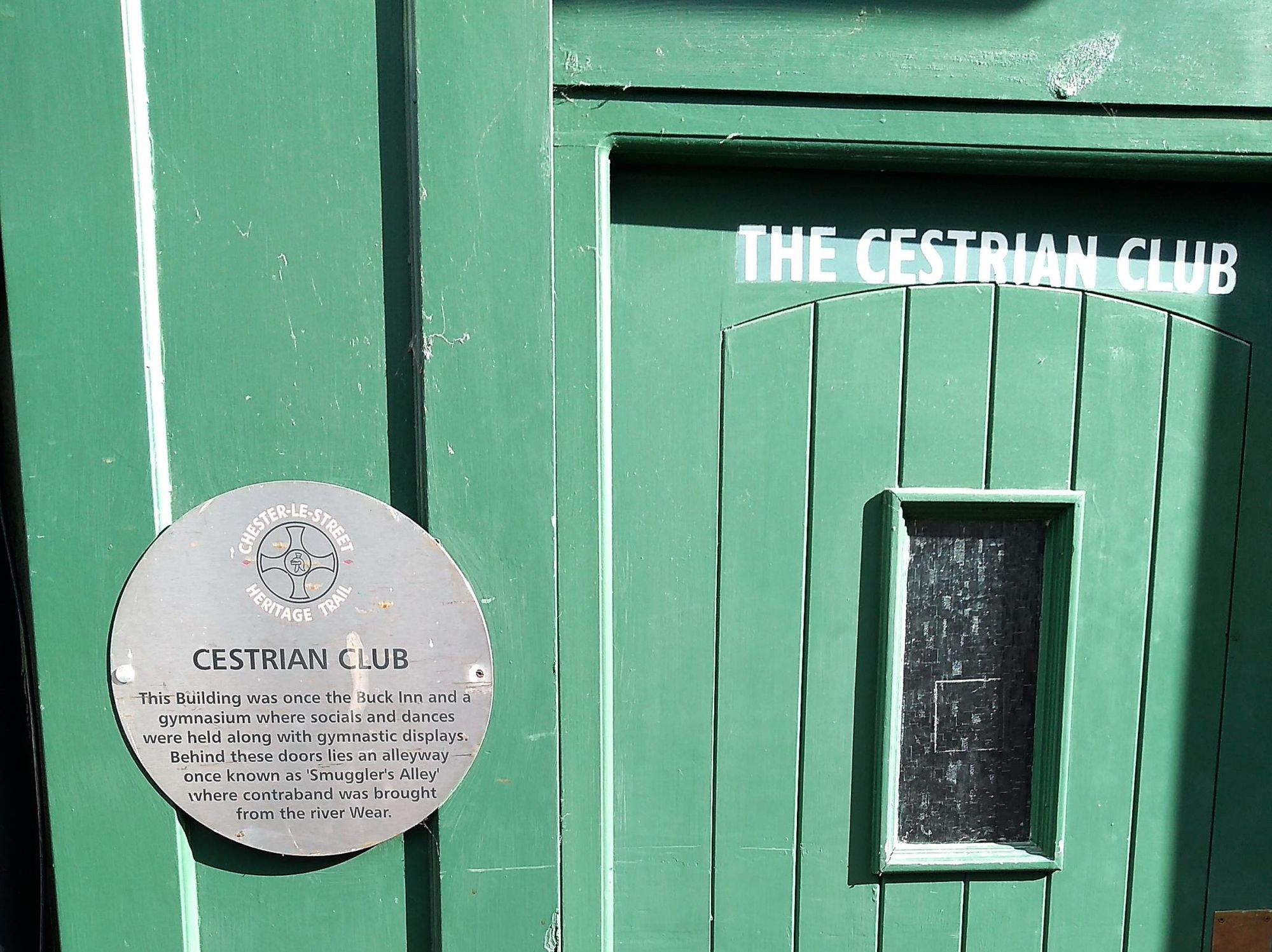 Cestria plaque. (Pub, Sign). Published on 06-03-2023