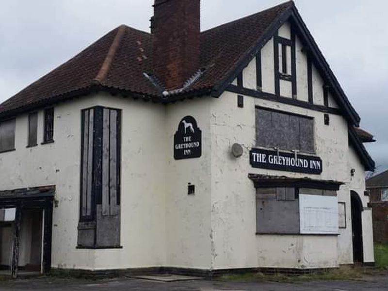 Greyhound prior to demolition. (Pub, External, Key). Published on 04-05-2024 