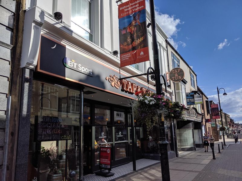 Street view of Tap & Tun. (Pub, External, Sign). Published on 23-09-2019 