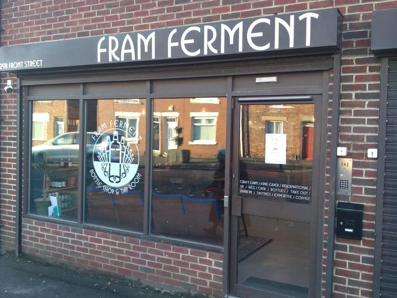 Fram Ferment frontage. (Pub, External). Published on 01-12-2019