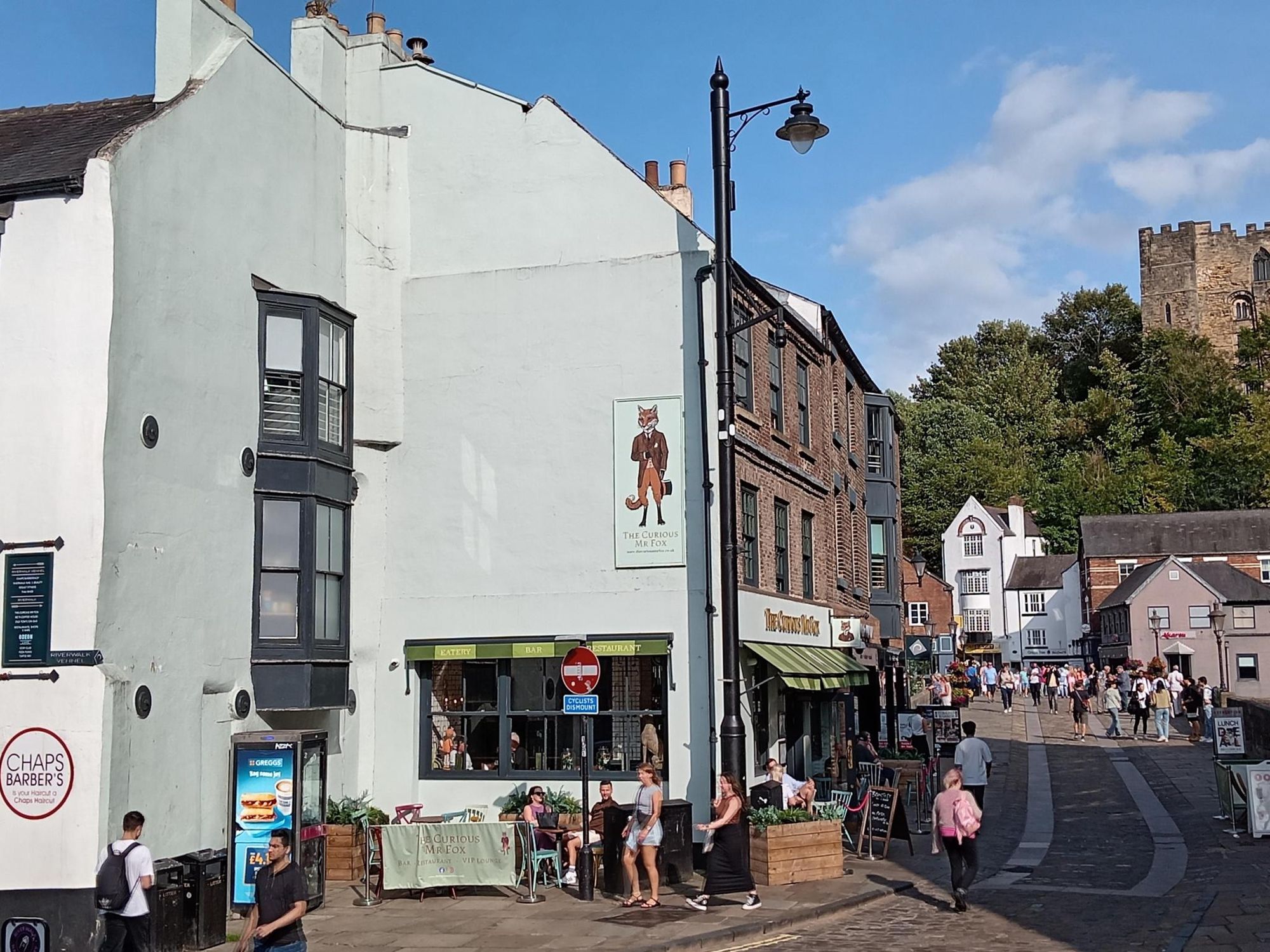 Fox mural on side. (Pub, External, Customers). Published on 14-08-2025