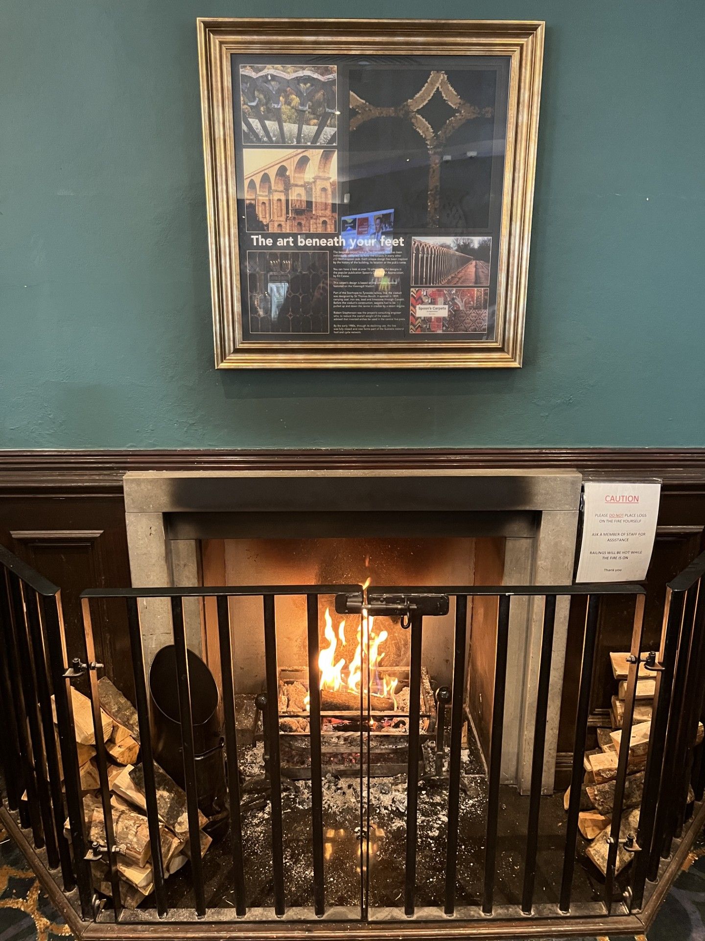 Open fire at Company Row. (Pub, Bar). Published on 17-03-2025