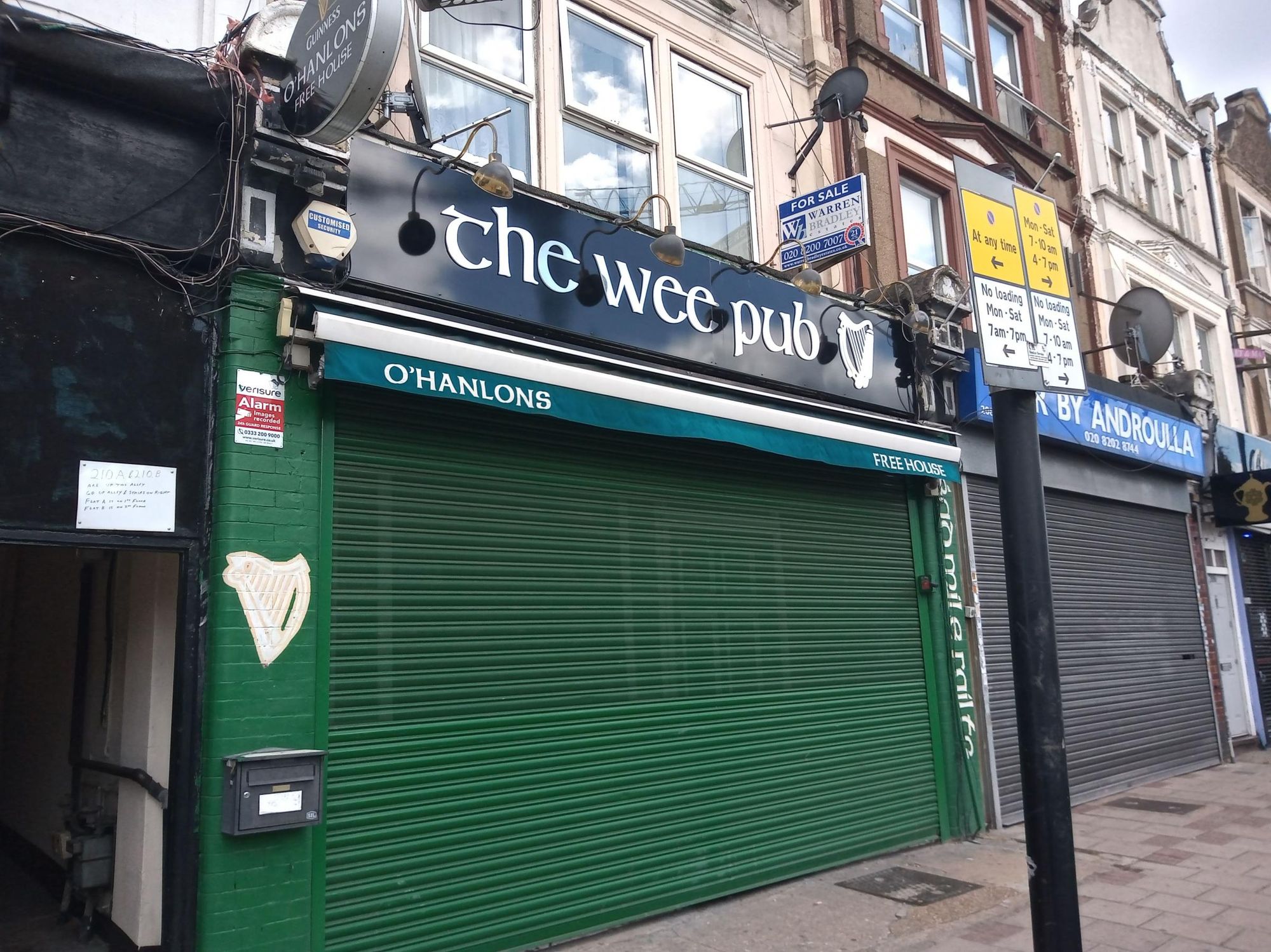 Taken during lockdown May 2020. (Pub, External). Published on 24-05-2020