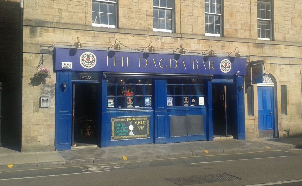 Dagda Bar, Edinburgh. (Pub, External, Key). Published on 07-11-2013