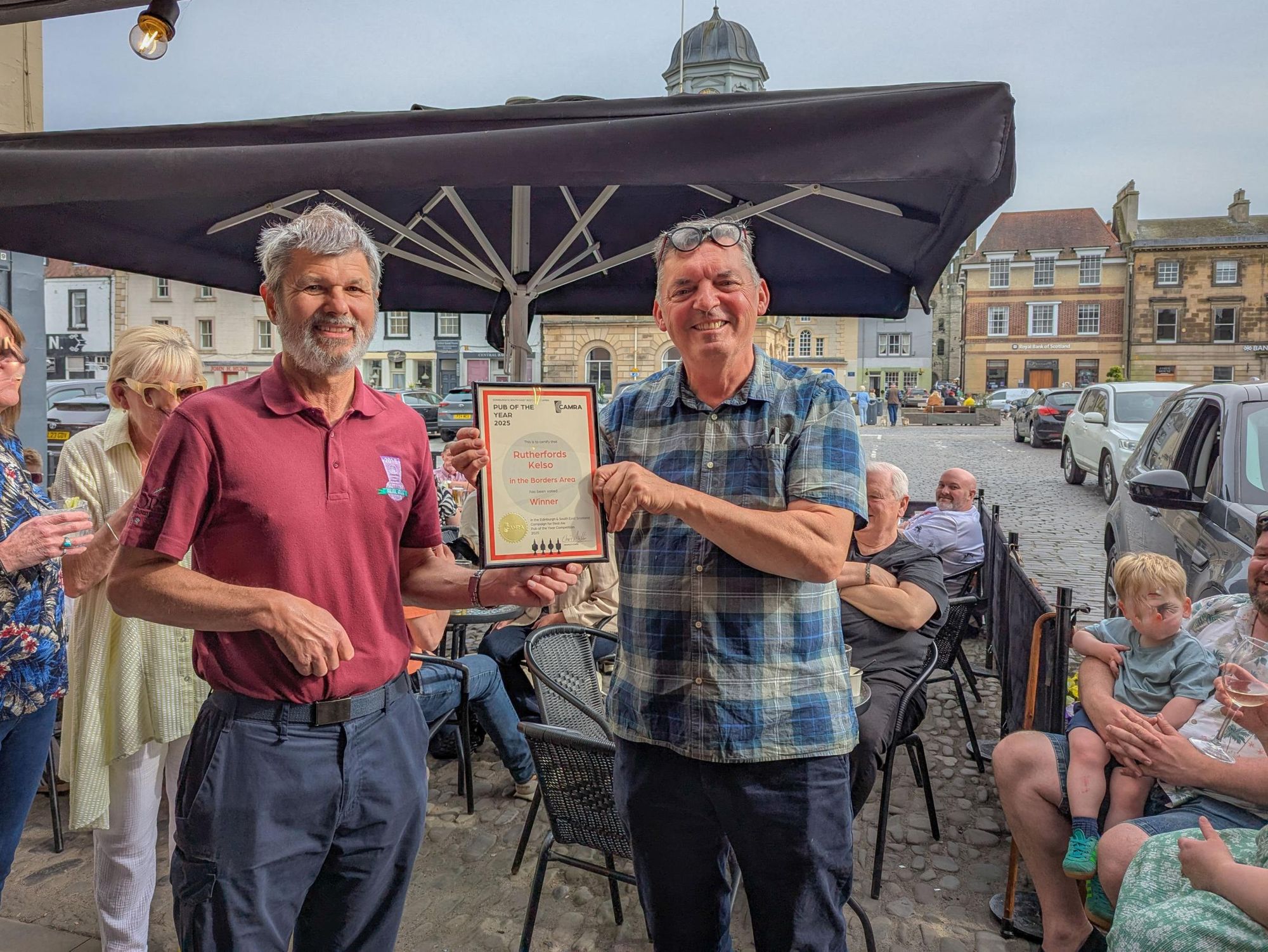 CAMRA Borders Pub of the Year 2025. (External, Award). Published on 14-04-2025