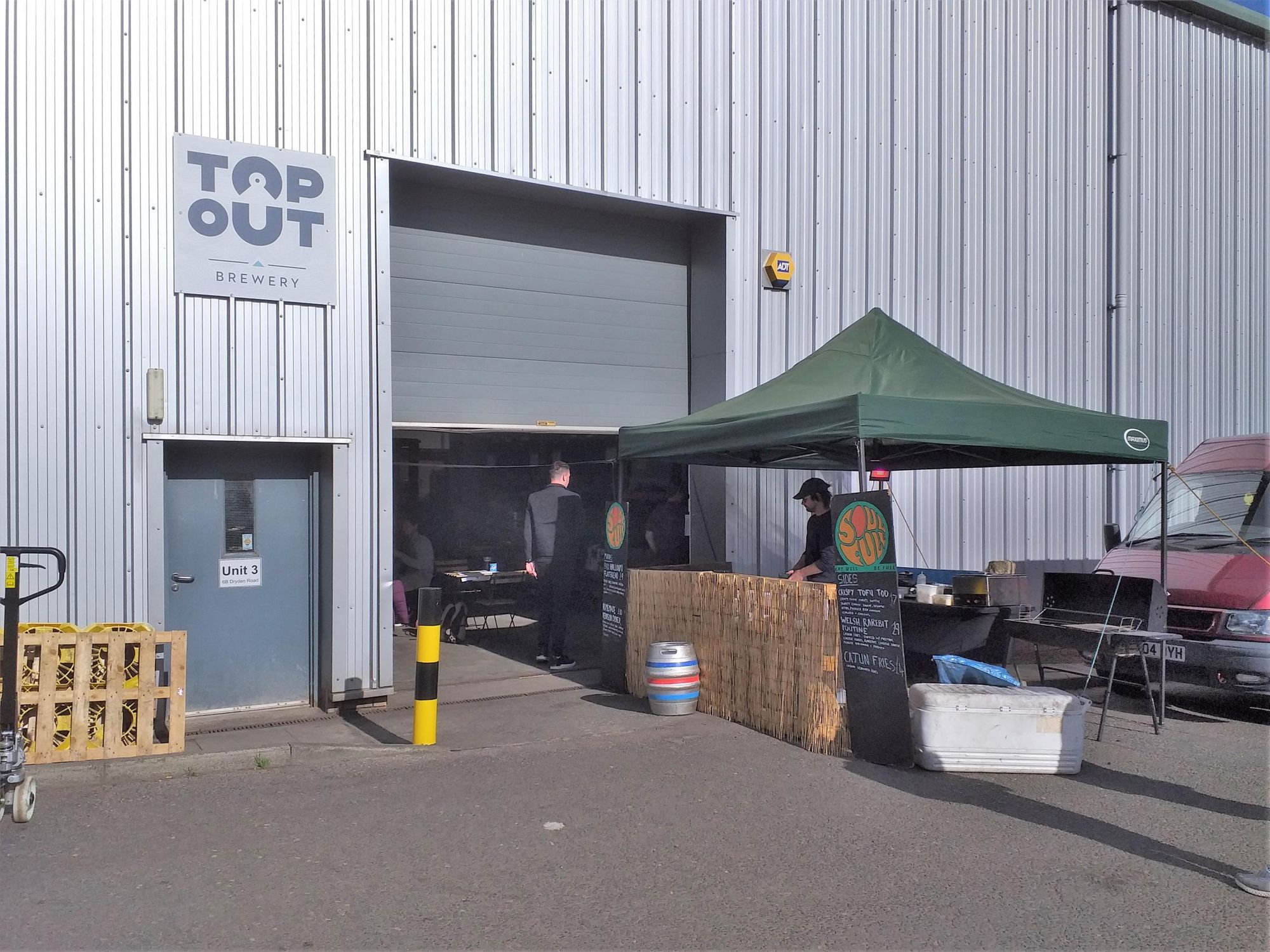 Brewery open day in progress. (Brewery, External, Key). Published on 30-08-2022