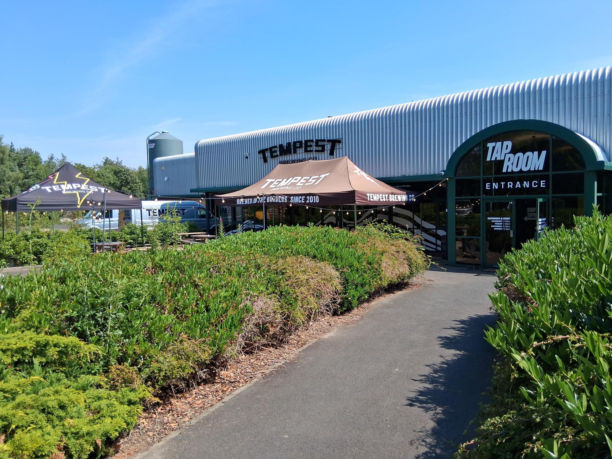 Outside the brewery at July 2026. (External). Published on 23-07-2026