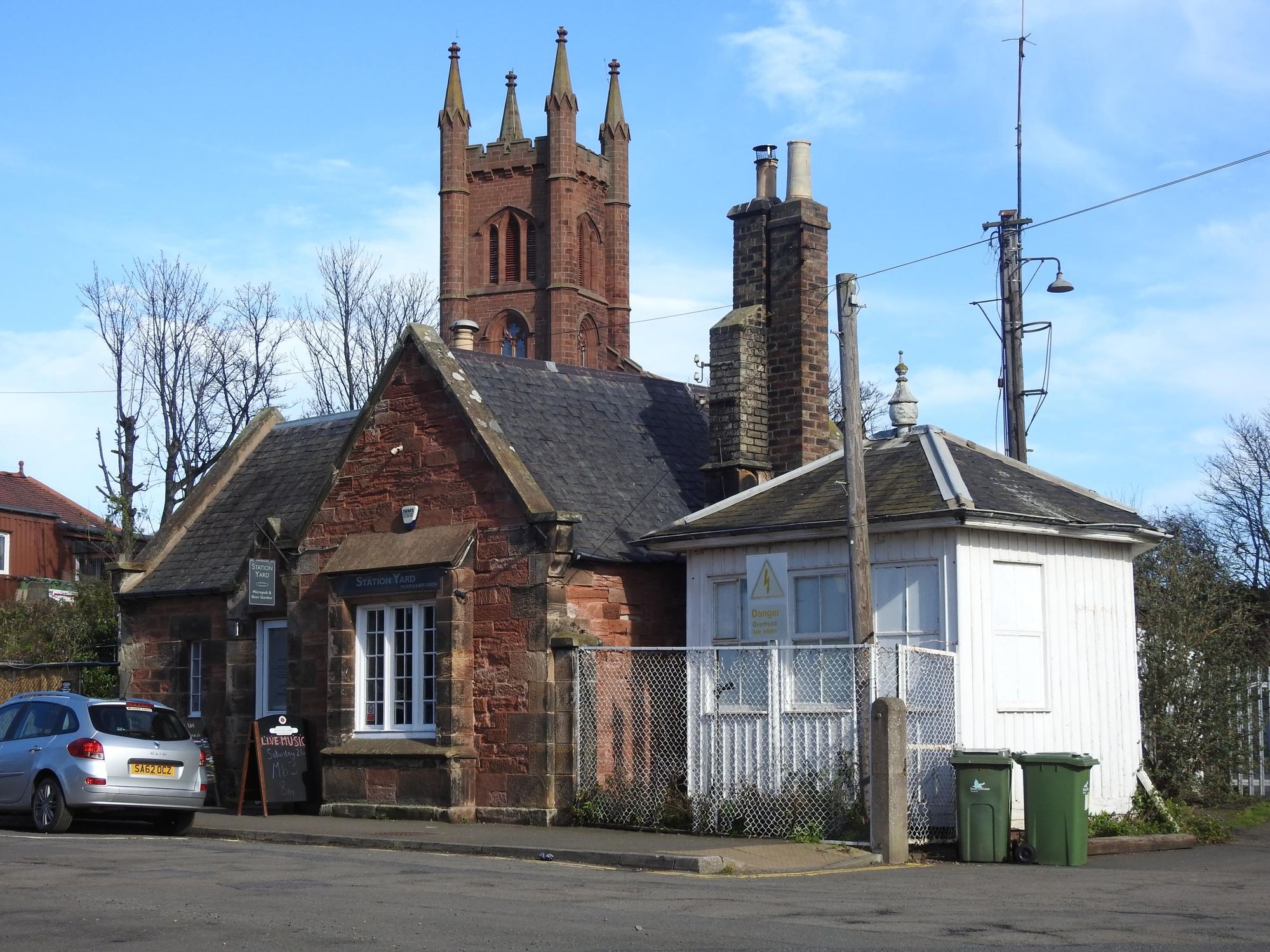 Station Yard, Dunbar (Photo: Walter Dunlop - 13/03/2026). (Pub, External). Published on 21-08-2026