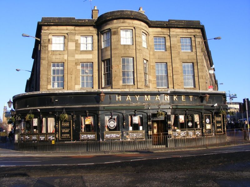 Haymarket Bar, Edinburgh. (Pub, External, Key). Published on 26-01-2015