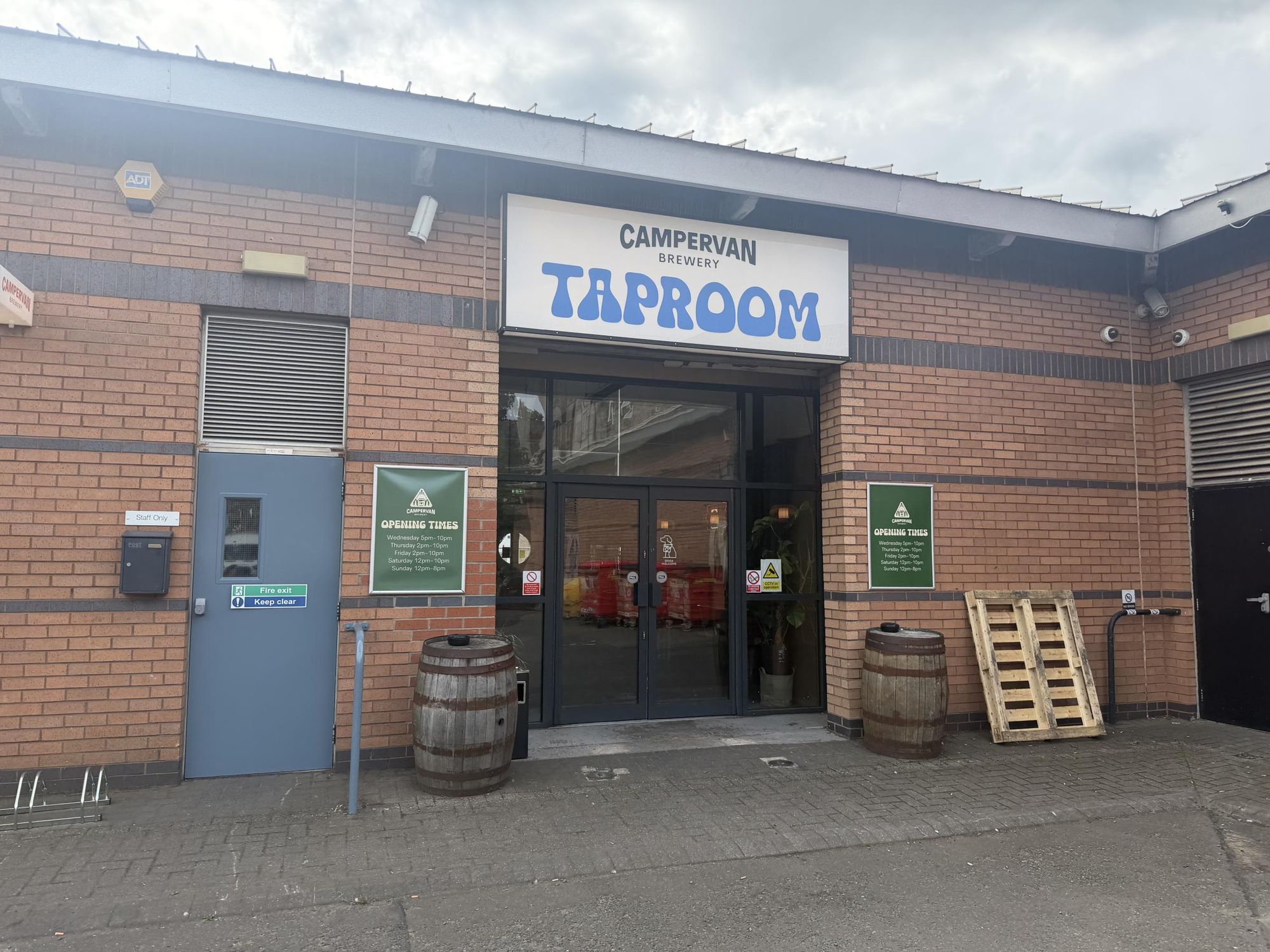 Campervan Brewery Tap & Shop (Photo: Scott Spencer - 08/08/2026). (Pub, External). Published on 07-09-2026