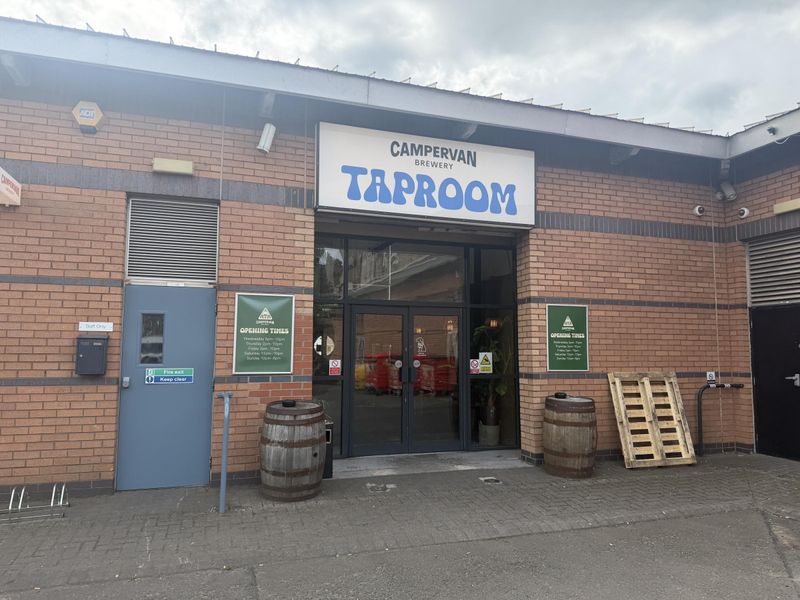 Campervan Brewery Tap & Shop (Photo: Scott Spencer - 08/08/2026). (Pub, External). Published on 07-09-2026