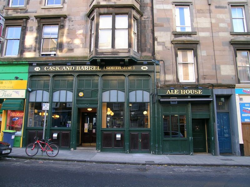 Cask & Barrel (Southside), Edinburgh. (Pub, External, Key). Published on 02-11-2013