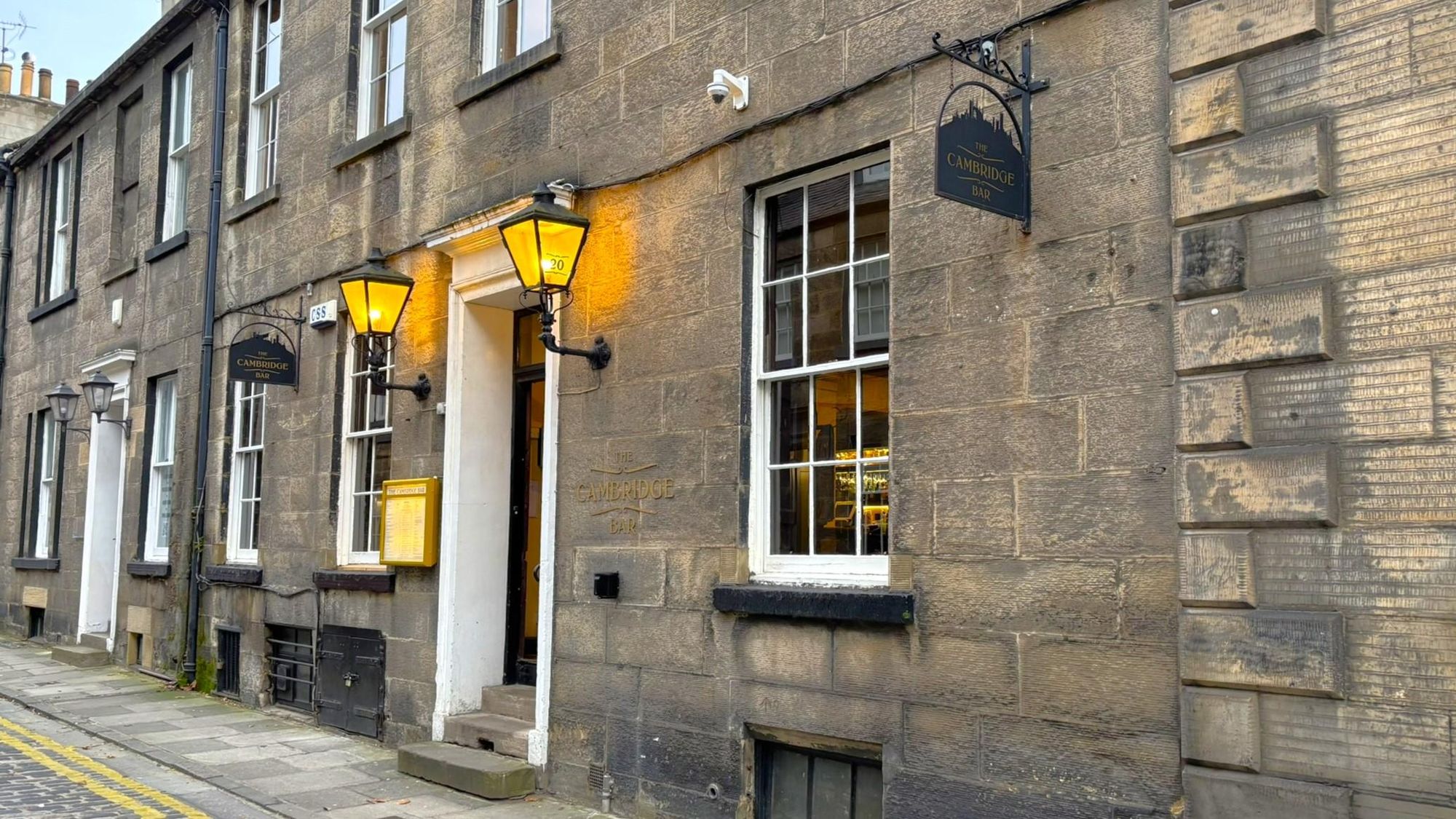 Cambridge Bar, Edinburgh (Photo: Dave Haddon - 21/11/2025). (Pub, External, Key). Published on 15-08-2026