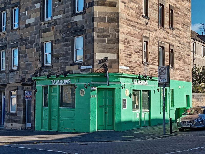 Tamsons Bar, Edinburgh (Photo: Will Larter - 10/10/2025). (Pub, External, Key). Published on 12-08-2026