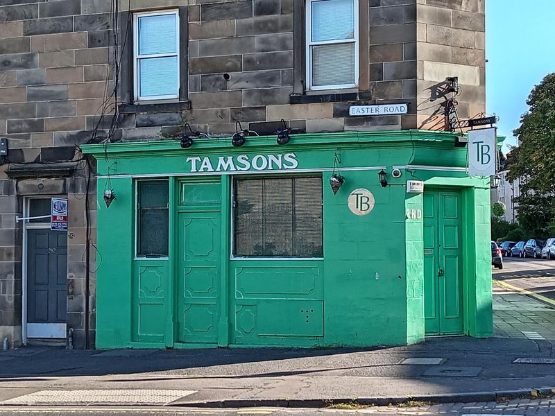 Tamsons Bar, Edinburgh (Photo: Will Larter - 10/10/2025). (Pub, External). Published on 12-08-2026