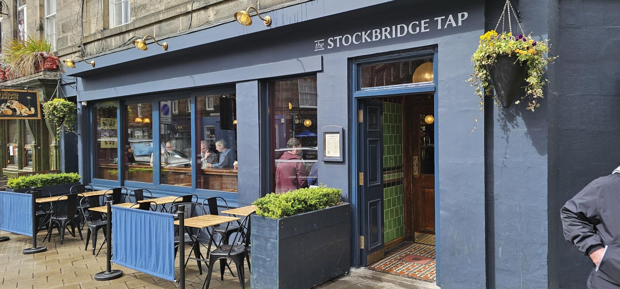 Stockbridge Tap, Edinburgh (Photo: Norman MacKenzie 14/05/2026). (Pub, External, Key). Published on 22-08-2026
