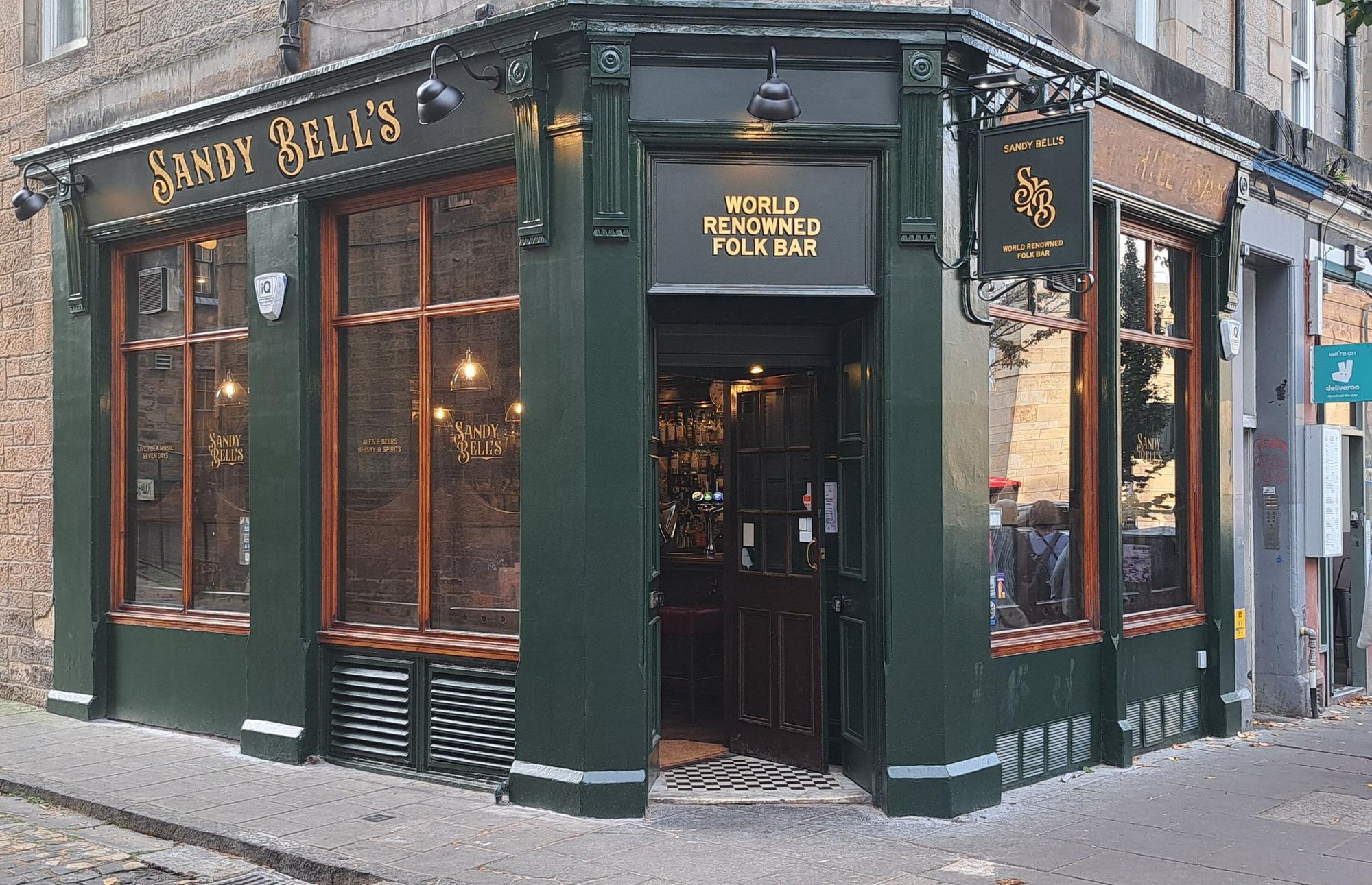 Sandy Bell's, Edinburgh (Photo: Graham Rule - 22/09/2026). (Pub, External, Key). Published on 06-10-2026
