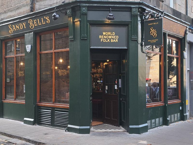 Sandy Bell's, Edinburgh (Photo: Graham Rule - 22/09/2026). (Pub, External, Key). Published on 06-10-2026