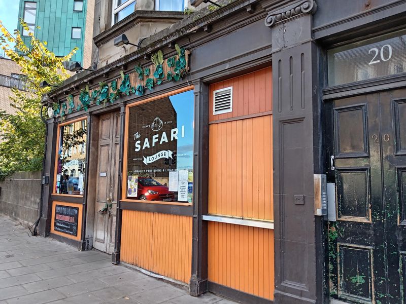 Safari Lounge, Edinburgh (Photo: Will Larter - 10/10/2025). (Pub, External). Published on 12-08-2026