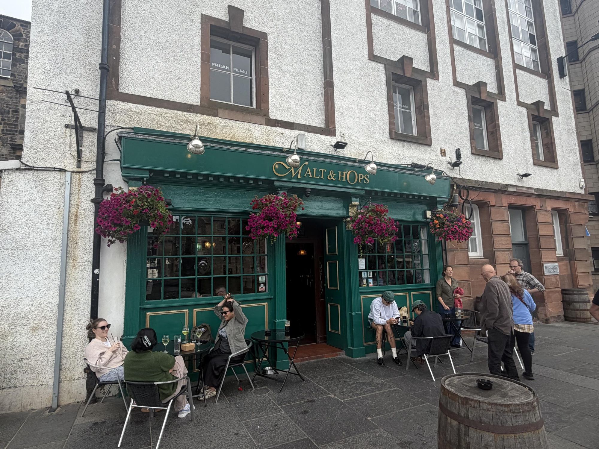 Malt & Hops, Edinburgh (Photo: Scott Spencer - 08/08/2026). (Pub, External, Key). Published on 07-09-2026