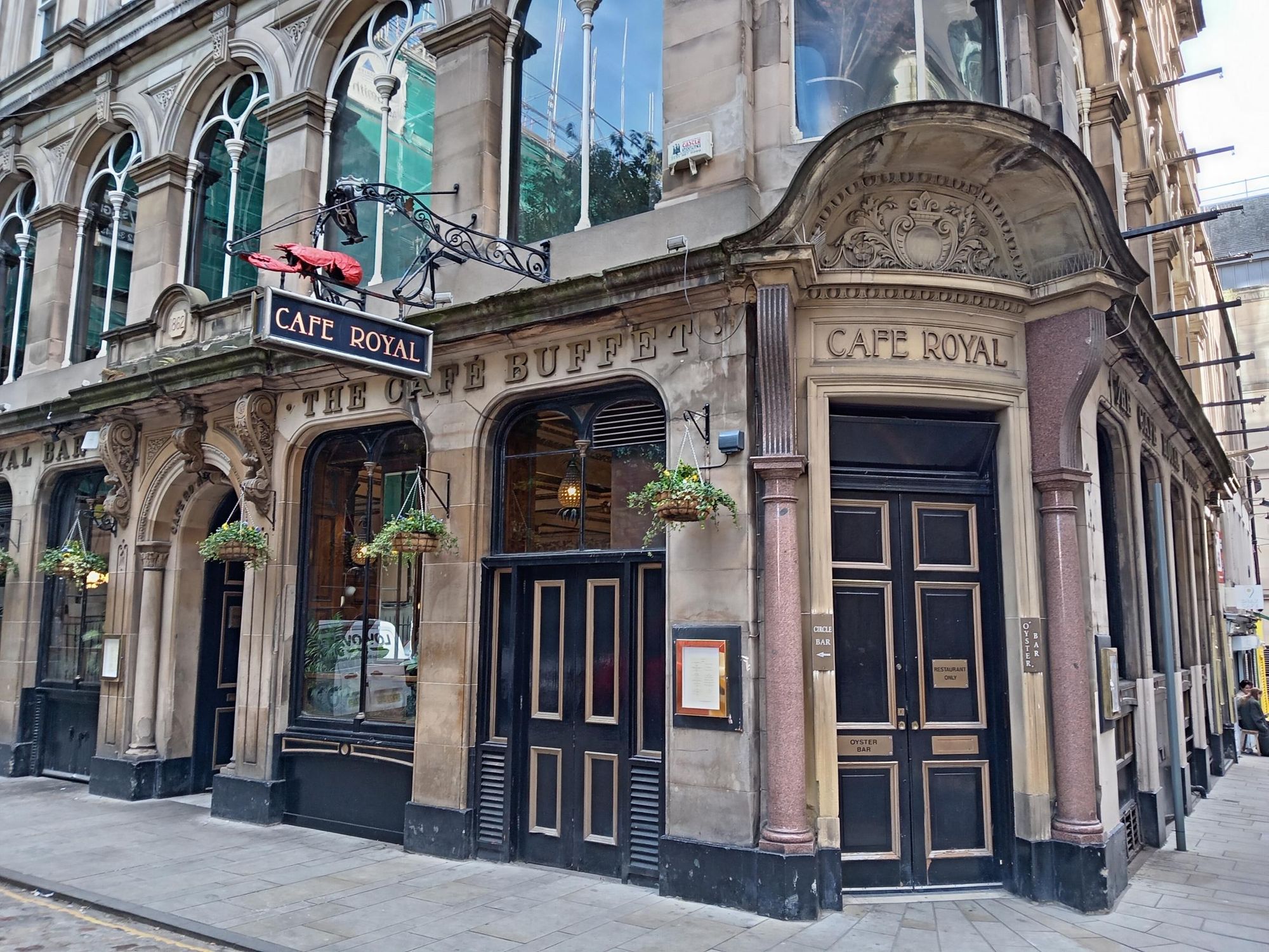 Cafe Royal, Edinburgh (Photo: Will Larter 10/10/2025). (Pub, External, Key). Published on 09-04-2026