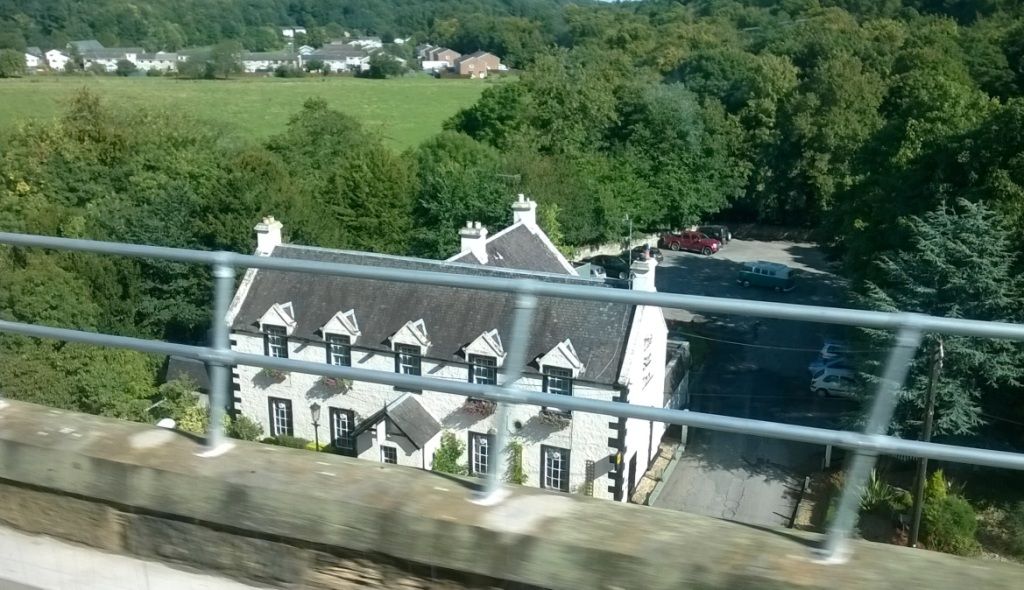 View from the train. (Pub, External). Published on 14-09-2015