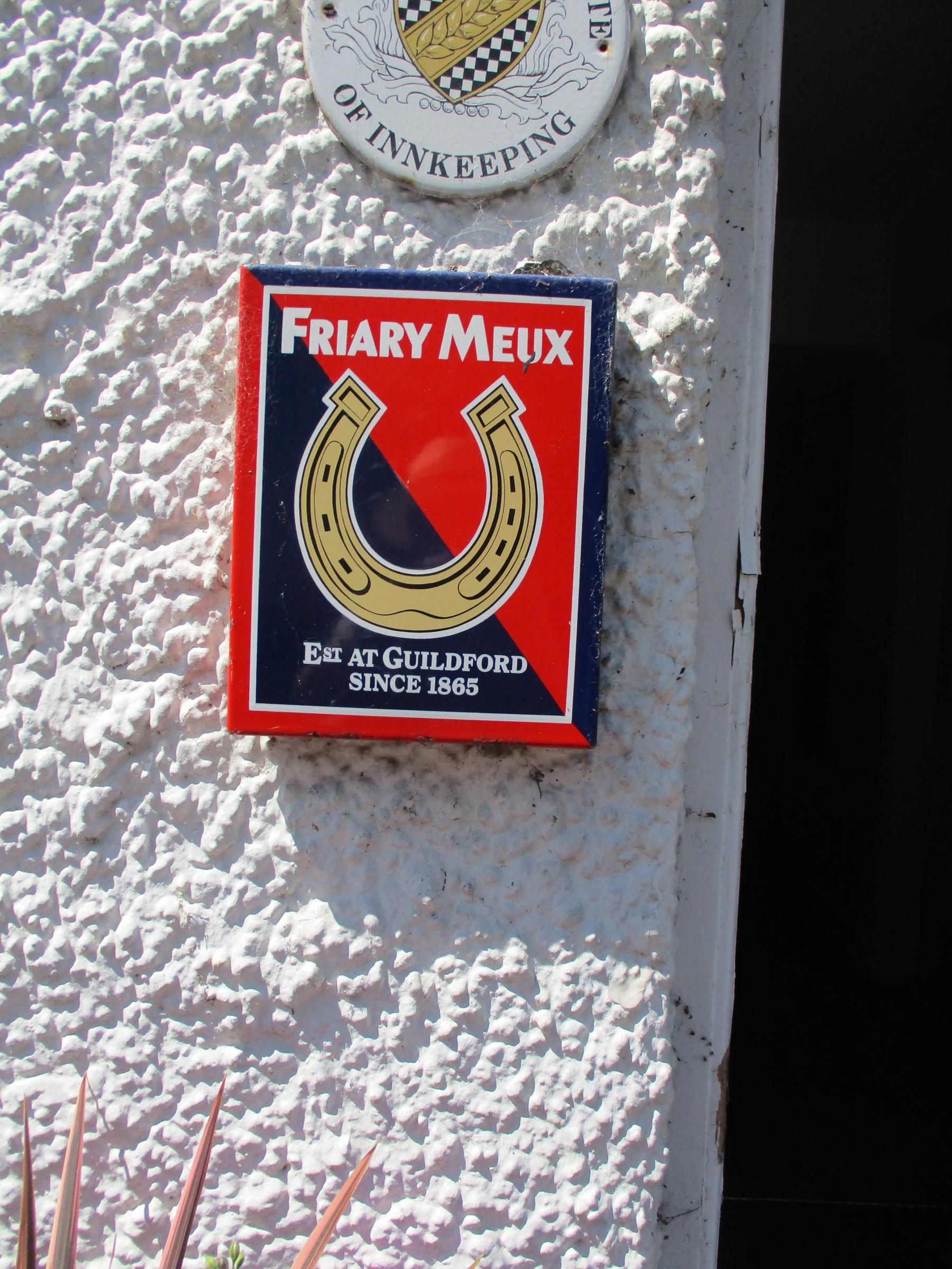 Friary Meux sign. Published on 19-07-2025