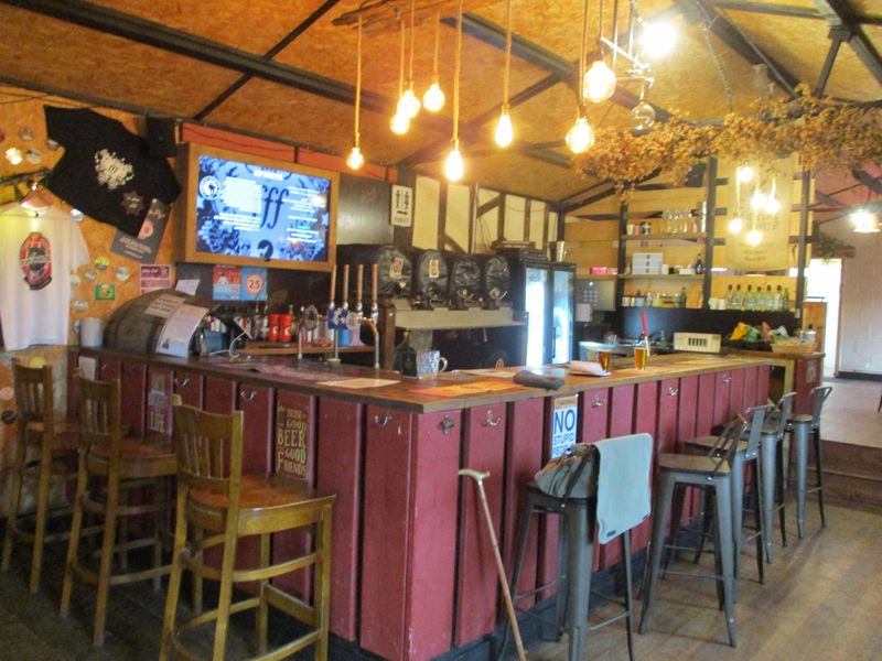 The bar before installation of handpumps. Published on 23-05-2023