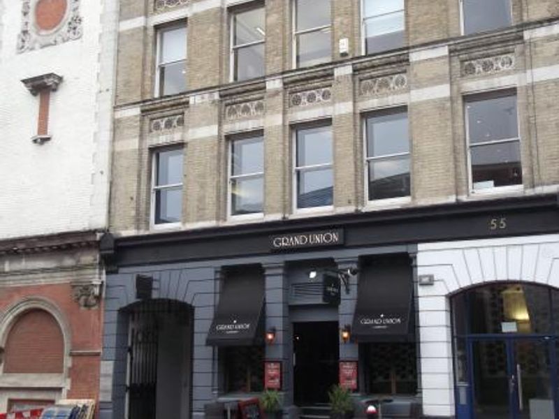 Grand Union London EC1 taken May 2014. (Pub, External). Published on 20-05-2014