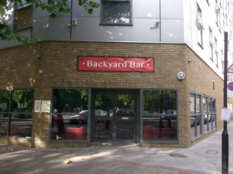 Backyard Bar London E2 taken Aug 2013 . (Pub, Key). Published on 28-04-2016