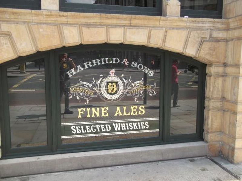 Harrild & Sons London EC4 taken August 2015. (Pub, Sign). Published on 16-08-2015 