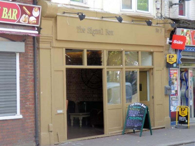 Signal Box London E4 taken August 2014. (Pub, External, Key). Published on 11-08-2014