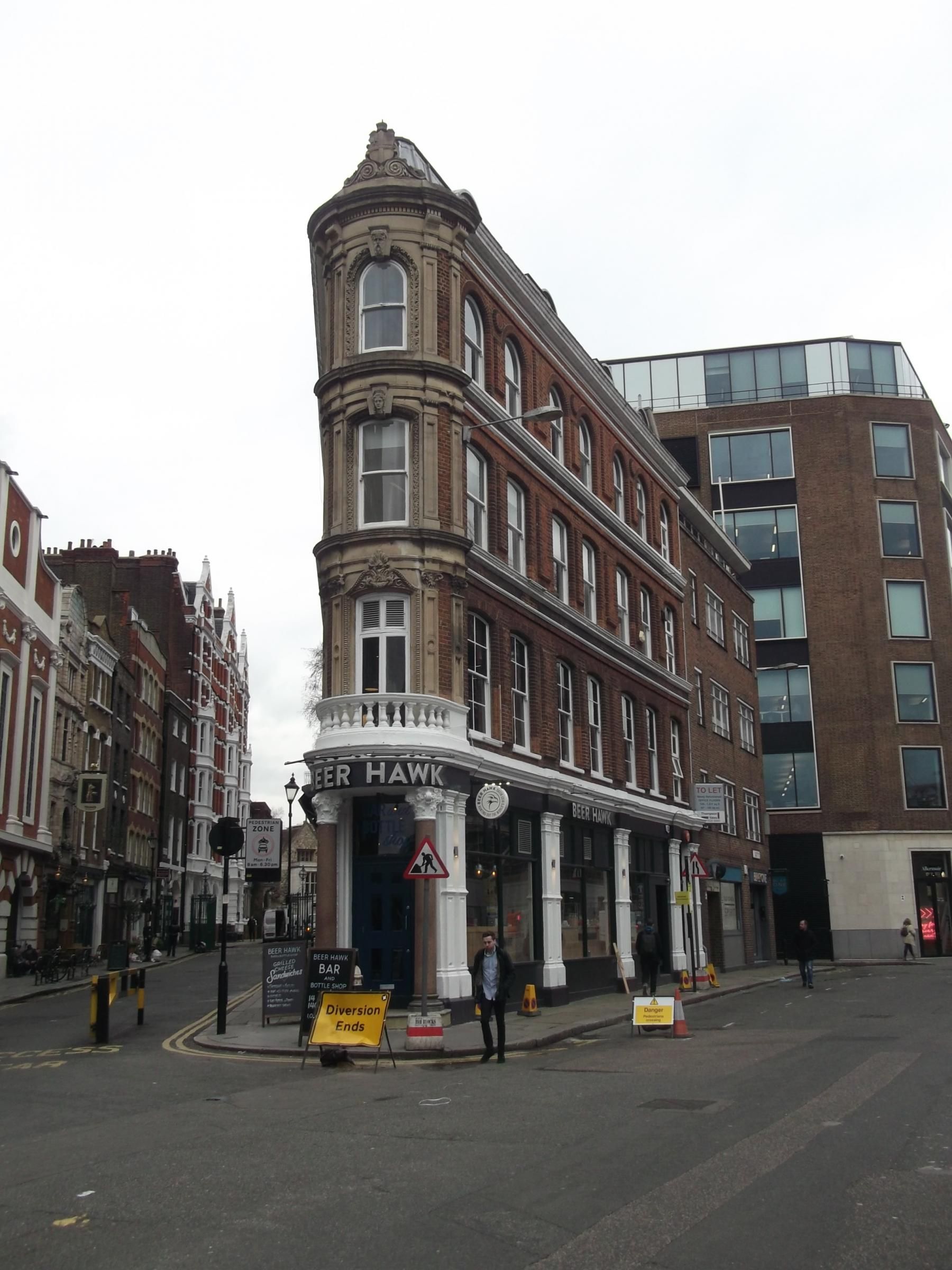 Beerhawk London EC1 taken 19 March 2019.. (Pub, External, Key). Published on 15-04-2019