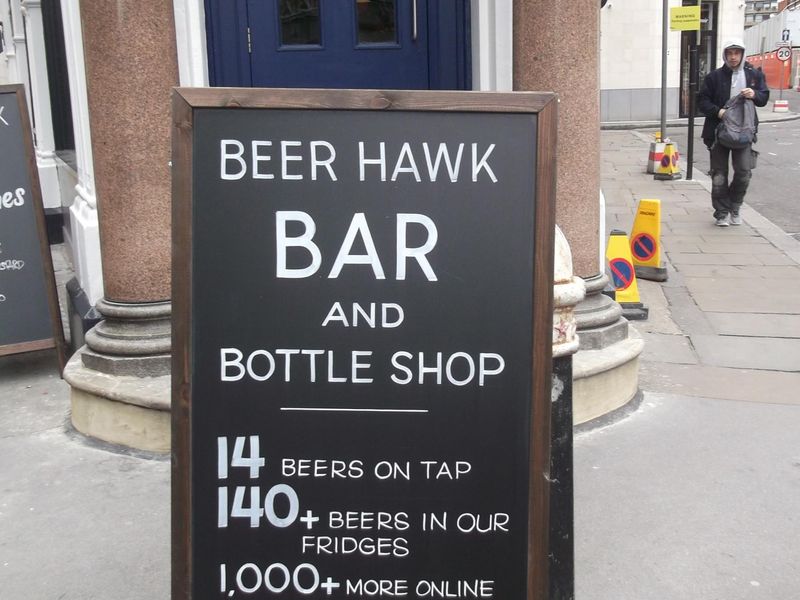 Beerhawk London EC1 taken 19 March 2019.. (Pub, External). Published on 15-04-2019 