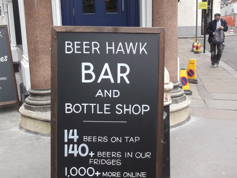Beerhawk London EC1 taken 19 March 2019.. (Pub, External). Published on 15-04-2019