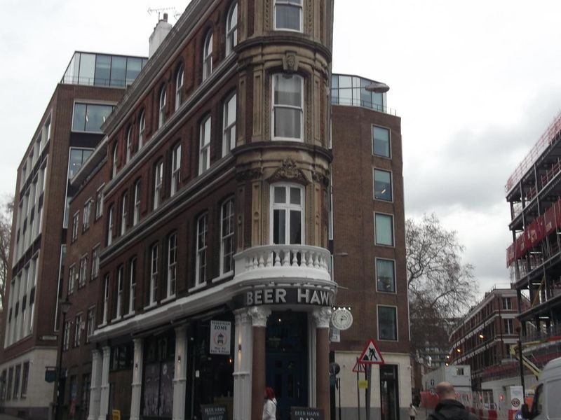 Beerhawk London EC1 taken 19 March 2019.. (Pub, External). Published on 15-04-2019 