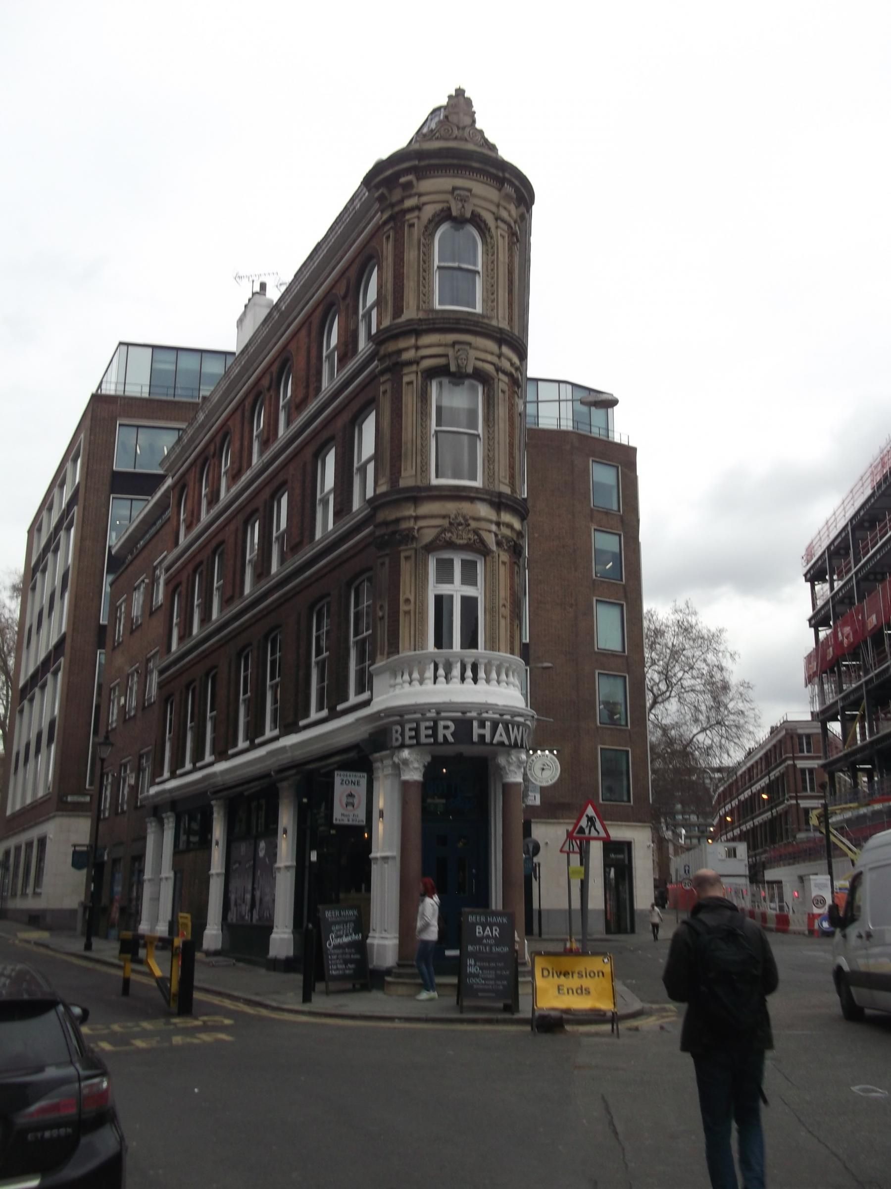 Beerhawk London EC1 taken 19 March 2019.. (Pub, External). Published on 15-04-2019