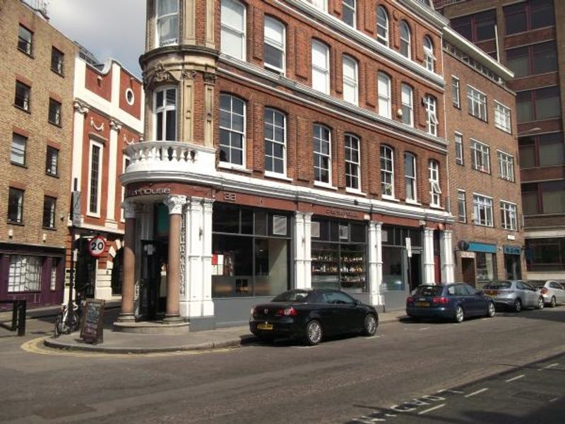 Charterhouse Bar London EC1 taken April 2014. (Pub, External, Key). Published on 08-08-2014 