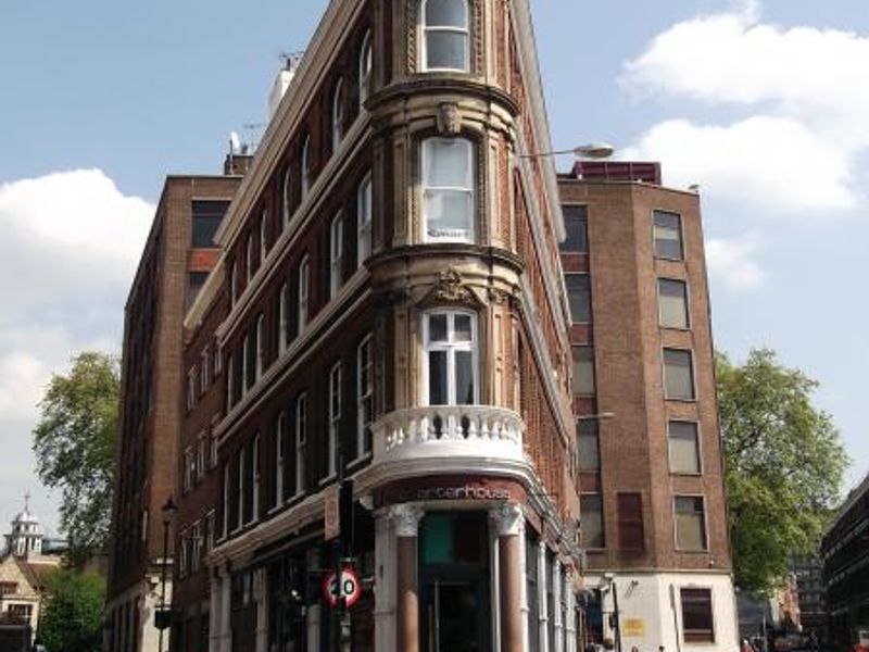 Charterhouse Bar London EC1 taken April 2014. (Pub, External). Published on 09-08-2014 
