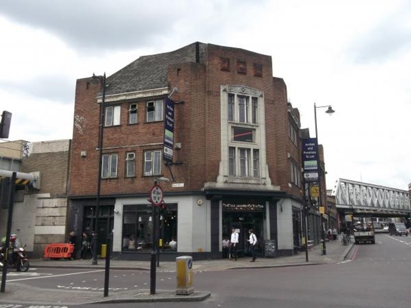 Old Shoreditch Station London E2 taken June 2014. (Pub, External). Published on 08-08-2014