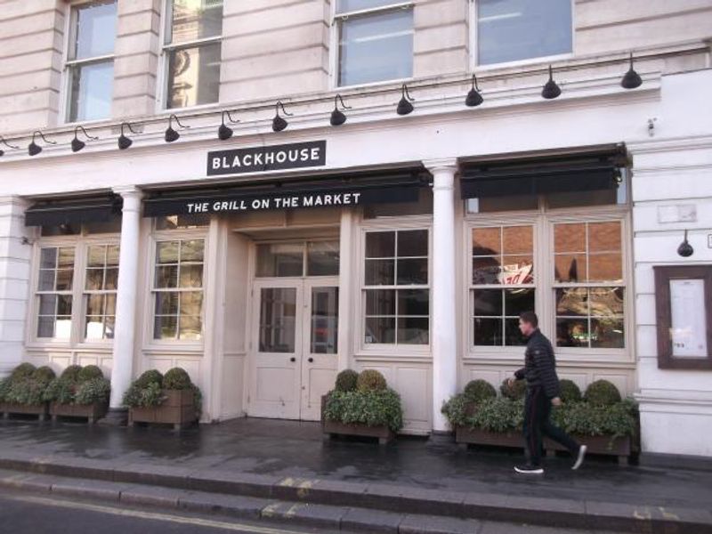 Grill on the Market London EC1 taken May 2016. (Pub). Published on 10-05-2016