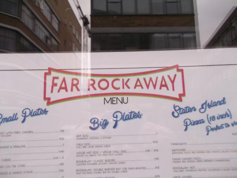 Far Rock Away London EC2 taken Oct 2014. (Sign). Published on 28-01-2015 