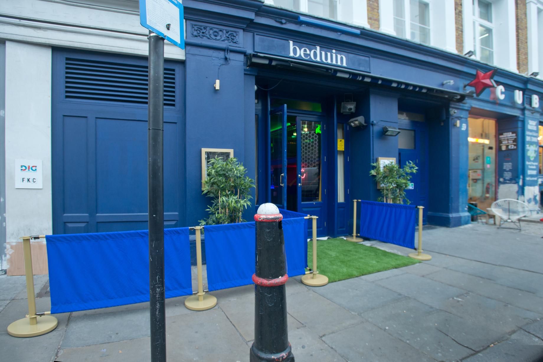 Beduin London EC1 taken 2019-08-20. (Pub, External, Key). Published on 20-08-2019