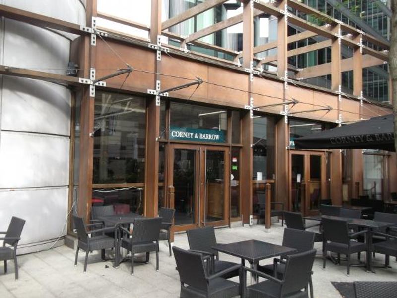 Corney & Barrow London, EC4 taken Aug 2015. (Pub, External). Published on 06-12-2015